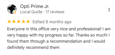 Google review 6