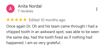 Google review 3